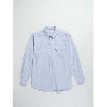 ENGINEERED GARMENTS IVY BD Shirt B Navy Candy Stripe 160628458 [P]