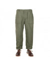 ENGINEERED GARMENTS Fatigue-Hose Olive Baumwolle Hanf 160628510 [P]