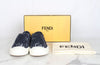 Fendi FF Jacquard Denim Sneakers 39(260) 160628528 [P]