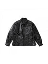 ENGINEERED GARMENTS G8ジャケット ブラック アリゲーター エンボス 24F1D062 PS222 LZ002 160628535 [P]