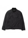 ENGINEERED GARMENTS Moto Jacket A Black Nyco Twill 160628548 [P]