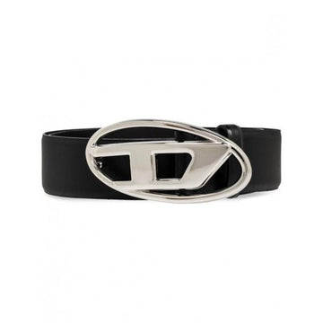 Diesel Oval D Buckle Leather Belt 160628652 [P]