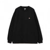 Danton Crew Neck Long Sleeve T-Shirt DTC0204 TCB Black 160629532 [P]