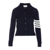 THOM BROWNE 4-Bar Streifen Baumwollhemd 160646399 [P]