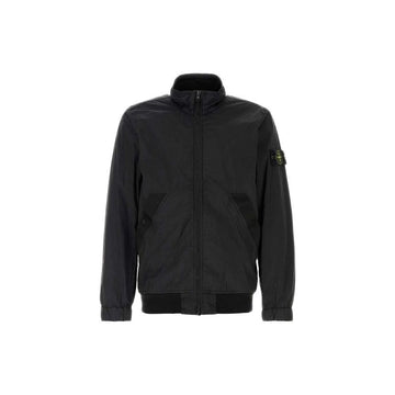 STONE ISLAND ガーメントダイジャケット ブラック 160646949 [P]