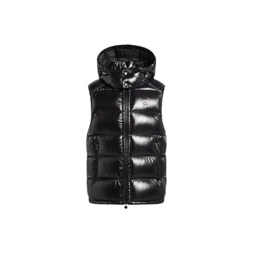 Moncler BORMES Logo Patch Padded Vest Black 1A002 60 68950 999 160647222 [P]