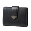 PRADA 1MV204 2DYG F0002 (サフィアーノレザー 二つ折り財布) 160647305 [P]