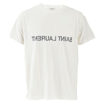 SAINT LAURENT T-Shirt mit umgekehrtem Logo 157125435 [P]