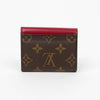 LOUIS VUITTON モノグラム キャンバス 二つ折財布 フューシャ 160366347 [P]
