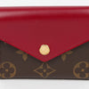 LOUIS VUITTON モノグラム キャンバス 二つ折財布 フューシャ 160366347 [P]