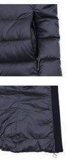 Moncler Logo Patch Mix Padded Zip Jacket 152100450 [P]