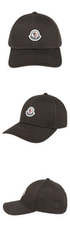 MONCLER Wappen-Patch Baumwoll Baseballcap (Braun) 3B00037 04863 267 159044246 [P]