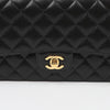 CHANEL Klassische Medium Caviar Flap Bag Schwarz mit Goldbeschlägen 160410311 [P]