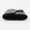 GUCCI Clutch aus gestepptem Leder Schwarz 160348860 [P]