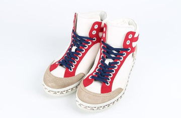 CHANEL チェーンハイカットスニーカー 36(230) 160664995 [P]