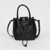 BURBERRY モチーフ ピオニー モノグラム バケットバッグ ブラック 160363920 [P]