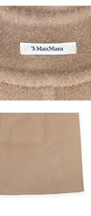 MAXMARA ウィメンズ ベロ VELO ミディ ベルト ウールコート(キャメル) 2629016081600 045 160667256 [P]