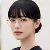 Versace VE1279 1002 Round Metal Frame Glasses 60871573 [P]