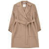 MAXMARA ウィメンズ ベロ VELO ミディ ベルト ウールコート(キャメル) 2629016081600 045 160667256 [P]