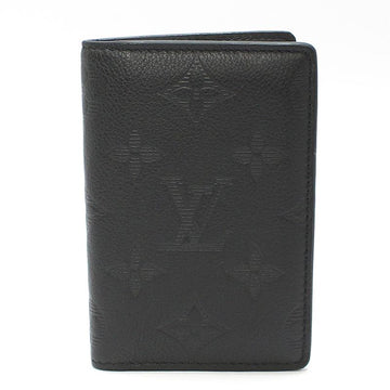 LOUIS VUITTON モノグラム シャドウ ポケット オーガナイザー カードケース 160670580 [P]