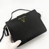 PRADA サフィアーノ ライト フレーム ショルダーバッグ 1BC046 160670595 [P]