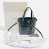 Saint Laurent Crocodile Embossed Mini Toy Shopper Tote Bag 712367 160673686 [P]