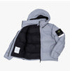 STONE ISLAND パッチロゴフード付きメンズパディング 160673800 [P]