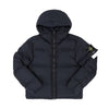STONE ISLAND ワッペンロゴパッチフードメンズダウンジャケット 160673801 [P]