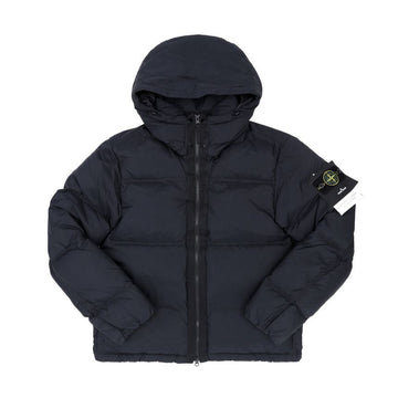 STONE ISLAND ワッペンロゴパッチフードメンズダウンジャケット 160673801 [P]
