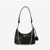 Prada Mini Shoulder Bag NaPlaque Patent Logo 1BC204 2DNT F0002 126658270 [P]