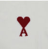 AMI Big Heart Logo Intarsia Rollkragenpullover 150215473 [P]