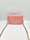 CHANEL ボーイ WOC キャビア ピンク 27番台(AP1117) 160674546 [P]