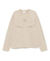 CP COMPANY Plüsch Emerized Diagonal Fleece Crewneck 17CMSS020A 006372G 327 156727450 [P]