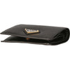 Prada Vitello Folding Wallet Black stamp: 1MV204 2DDU F0002 133480452 [P]