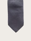 HERMES Graue Seiden Pacoene H Logo Krawatte 160674744 [P]