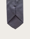 HERMES Graue Seiden Pacoene H Logo Krawatte 160674744 [P]