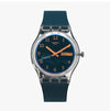 SWATCH ESSENTIALS BLUE AWAY Unisex-Uhr aus Polyurethan 146946317 [P]