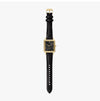ARMANI クロノグラフ スクエア メンズレザー時計 152826018 [P]