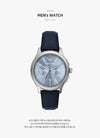 ARMANI [Offizielles Original] Dario Chronograph Herren Lederuhr 154121080 [P]