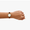 Fossil Women’s Leather Watch ES5464 (Carlie) 155592639 [P]