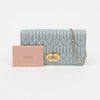 Miu Miu Crystal Buckle Light Blue Shoulder Crossbody Bag 5DH044 158669774 [P]