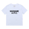 APC F26559 AAB ホワイト レディース 半袖Tシャツ 157202157 [P]
