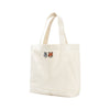 MAISON KITSUNE Doppelter Fuchs Kopf Große Tote Tasche Ecru MRUBT23WW0096-P700 158543392 [P]