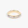 TIFFANY & CO ミルグレイン ピンクゴールド ウェディング リング 159022944 [P]
