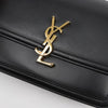 SAINT LAURENT ボックスソルフェリーノミディアムサッチェルバッグブラックゴールド 159088415 [P]
