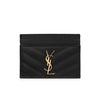 Saint Laurent Quilted Monogram Card Case 157338621 [P]
