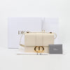 Dior Mountain 30 Leather Box White Gold Shoulder Bag 159849067 [P]