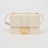 Dior Mountain 30 Leather Box White Gold Shoulder Bag 159849067 [P]