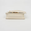 Dior Mountain 30 Leather Box White Gold Shoulder Bag 159849067 [P]