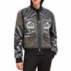 Hermes Printed Stand Collar Zip Jacket 160675128 [P]